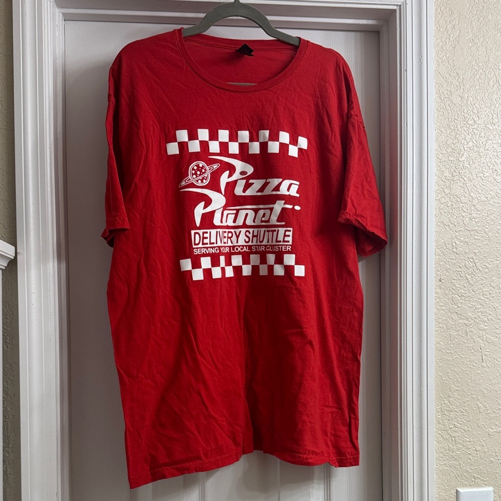 *make offer* Red Pizza Planet Graphic T-Shirt
